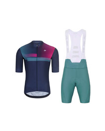 HOLOKOLO maillot corto y pantalón corto - SPECTRO - azul